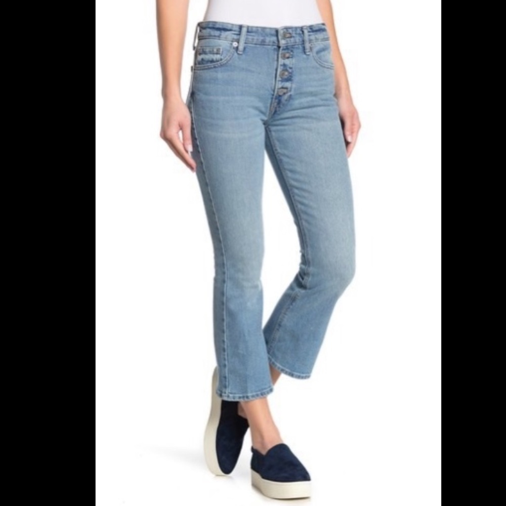 Lucky Brand, Bridgette Cropped Flare, Sz 27/4